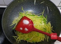 青椒土豆丝的做法图解9