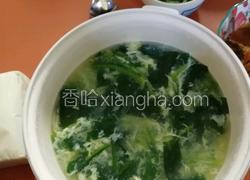 菠菜鸡蛋汤