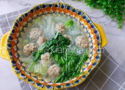 肉丸芽白粉丝汤