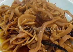 清炒鱿鱼丝