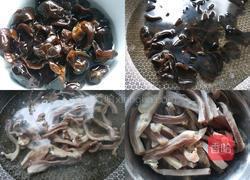 木耳白菜炒肚丝的做法图解2