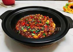 肉沫粉丝煲