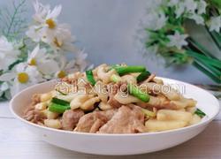 清水笋炒肉片