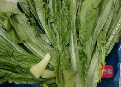蒜蓉油麦菜的做法图解1