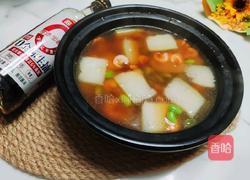 冬瓜毛豆子虾尾汤的做法图解8
