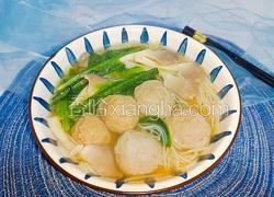 牛肉丸平菇米粉
