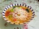 番茄青菜汤面的做法[图]