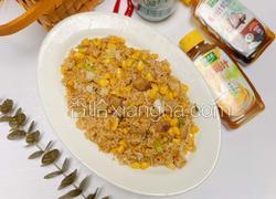 玉米烤肠炒饭
