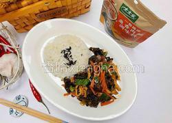 鱼香肉丝盖饭