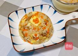 牛肉丸胡萝卜蛋炒饭的做法图解10