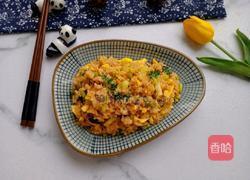 西蓝花蛋炒饭的做法图解14
