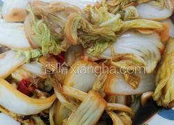 酸辣白菜 娃娃菜