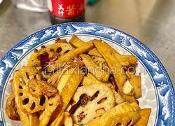 干煸莲藕豆腐