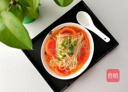 番茄原麦胚芽素面的做法图解7