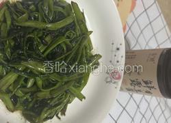 香畴黄豆酱炒空心菜