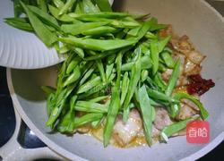 豆角炒肉的做法图解5