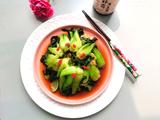 鲜露黄豆酱炒青菜