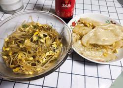 豆芽粉丝贴喝饼