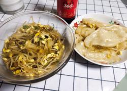 豆芽粉丝贴喝饼