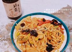 豆瓣酱素炒面