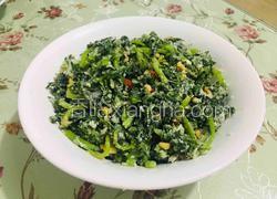 蒸拌茼蒿