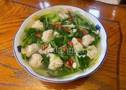 大头宝鱼丸子汤