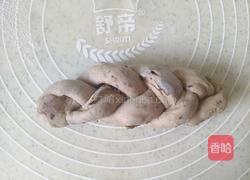 葡萄干花环面包（一次发酵）的做法图解10