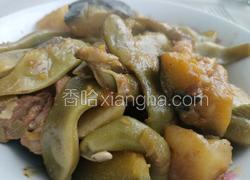 窝瓜炖豆角