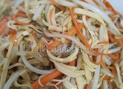 豆芽炒干豆腐