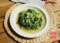 蒜蓉鸡毛菜 快手低脂小青菜补钙小白菜的做法图解5