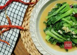 蒜蓉鸡毛菜 快手低脂小青菜补钙小白菜的做法图解6