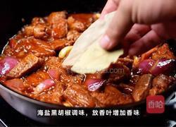 黑胡椒甜椒梅花肉的做法图解6