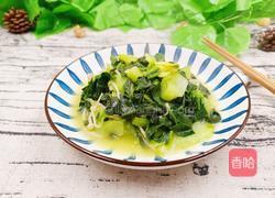 金针菇炒油菜的做法图解7