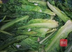 清炒油麦菜蒜蓉的做法图解5