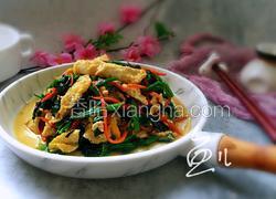 鸡蛋炒菠菜