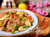 山药炒肉片