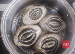 黑芝麻馒头卷的做法图解12