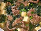海带牛肉汤