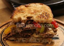 黑松露照烧牛肉三明治