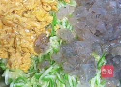 西葫芦鸡蛋虾仁饺子，角瓜鸡蛋饺子，素馅饺子的做法图解5