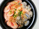 蒜蓉粉丝海鲜煲的做法[图]