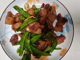 荷兰豆炒三层肉的做法[图]