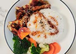 照烧鸡排饭