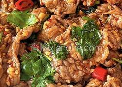 香菜拌牛肉
