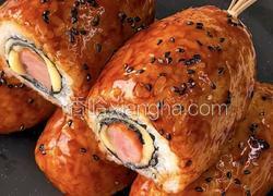 脆皮米饭热狗棒