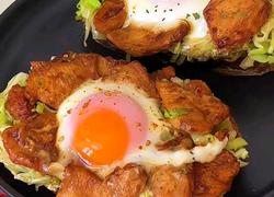 黑松露包菜鸡肉三明治