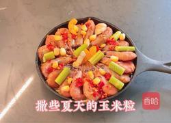 蒜蓉土豆玉米烤加拿大北极虾的做法图解10