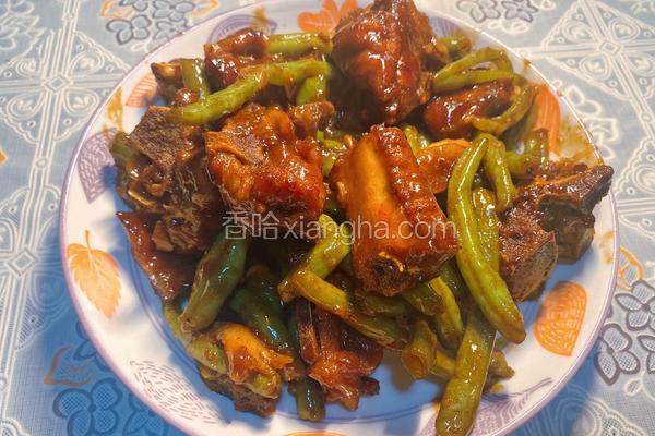 排骨炖豆角