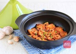 茄汁加拿大北极虾豆腐煲的做法图解7