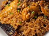 菌菇麻油鸡饭的做法[图]